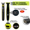 5V Shaver Charger Cord Compatible with Philips Norelco OneBlade One Blade QP2724 QP2834 S7887 S5880 MG5910 MG7900 MG7910 MG9510 MG9520 PQ888 PQ889 BRL136 BT3230 Shaver AC Adapter Power Supply view 2
