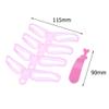 Eyebrow Stencils 4PCS/SET Eyebrows Grooming Stencil Kit Shaping Templates Reusable Eyebrow Drawing Guide Card Brow Shaping Template Diy Makeup Tools. view 3