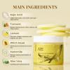 ANAI RUI Turmeric Kojic Acid Exfoliating Cleansing Pads, Deep Cleansing Brightening Pads, Exfoliating Scrub Pad for Face and Body, Acne Treatment, Skin Tone Evening,50 PCS view 2