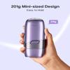 Blex Mini Laser Hair Removal for Women and Men, IPL Laser Hair Removal Device, 201g Mini-Sized Design, 2 in 1 with Skin Rejuvenation, Painless at-Home Hair Remover, Purple view 2