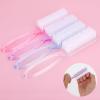 Ptwola 4 Pack Long Handle Grip Nail Brush Plastic Fingernail Cleaning Brush Multicolor Small Pedicure Scrubbing Tools Kit Toes and Nails Soft Manicure Polish Brush for Women Men Nail Clean Up view 4