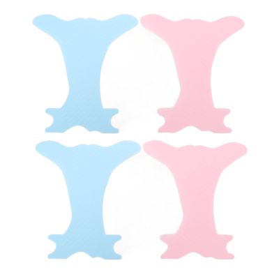 4PCS Eyebrow Shaping Stencils Set, Multifunctional Portable Lightweight Eyebrow Stencils, Eyeliners Drawing Aid for Drawing Eyebrows Eyeliners Lip Lines Eye Shadows