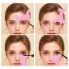 4PCS Eyebrow Shaping Stencils Set, Multifunctional Portable Lightweight Eyebrow Stencils, Eyeliners Drawing Aid for Drawing Eyebrows Eyeliners Lip Lines Eye Shadows view 2