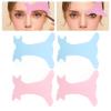 4PCS Eyebrow Shaping Stencils Set, Multifunctional Portable Lightweight Eyebrow Stencils, Eyeliners Drawing Aid for Drawing Eyebrows Eyeliners Lip Lines Eye Shadows view 4