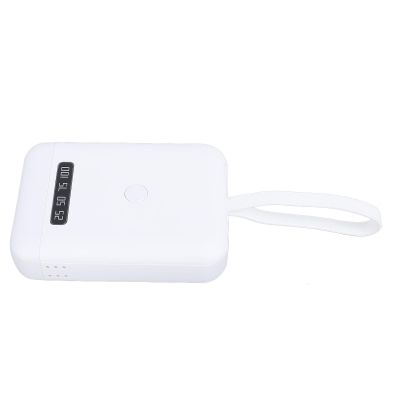 405nm LED Hair Extension Glue Curing Lamp, 5000mAh Rechargeable, 4-Hour Runtime, Lightweight Portable Handheld Tool for Home & Salon Use (White)