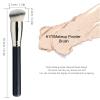 3PCS Facial Makeup Brush, Portable Synthetic Foundation Eyeshadow Concealer Brush, Professional Soft Hair No Brush Marks Makeup Brush for Girls Women view 3