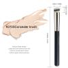 3PCS Facial Makeup Brush, Portable Synthetic Foundation Eyeshadow Concealer Brush, Professional Soft Hair No Brush Marks Makeup Brush for Girls Women view 4