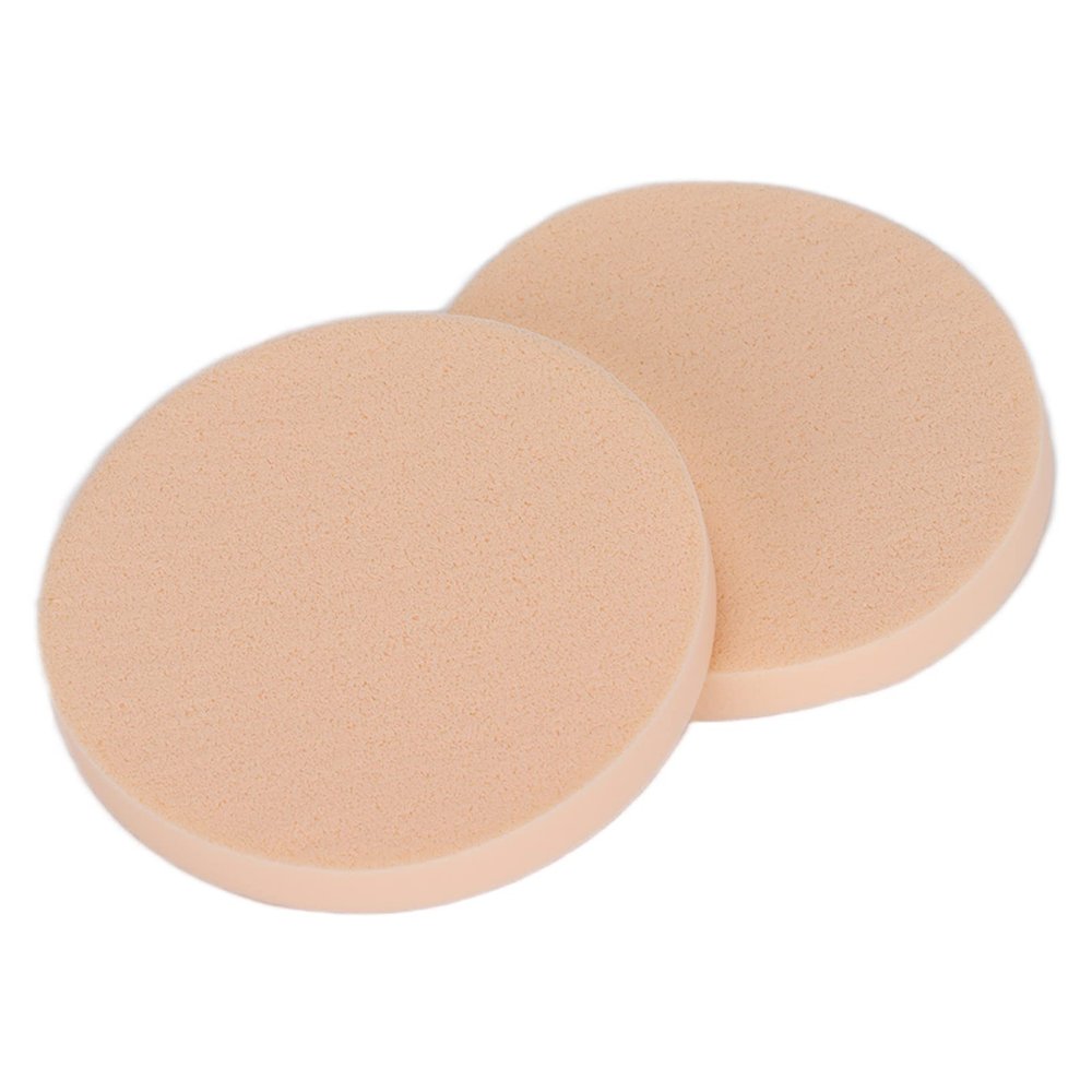 Foundation Dry Wet Mix Powder Puff, Hydrophilic Oil Resistant Non Flaking Powder Puff, Round Sponge Reusable Makeup Puff for Girls Women