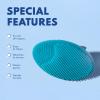Alma K Exfoliating Facial Pad - Silicone Face Scrubber - Face Exfoliator Scrubber - Silicone Facial Cleansing Brush - Face Exfoliator Tool - 1 pc view 3