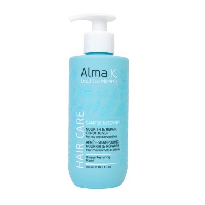 ALMA K Nourish and Repair Conditioner - Hair Conditioner for Women - Moisturizing Conditioner with Argan Oil - Conditioner for Dry Hair - 10.1 oz