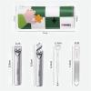 Nail Clippers Kit Nail Clippers Set (4pcs), Stainless Steel Nail Care Kit, Household Portable Nail Clippers Kit with Exquisite Checkerboard Travel Case Manicure Set view 2