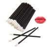 ELTONGUU 100 Pcs Disposable Lip Gloss Wands Applicator Tool - Makeup Beauty Tool Kits Black view 1