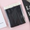 ELTONGUU 100 Pcs Disposable Lip Gloss Wands Applicator Tool - Makeup Beauty Tool Kits Black view 4