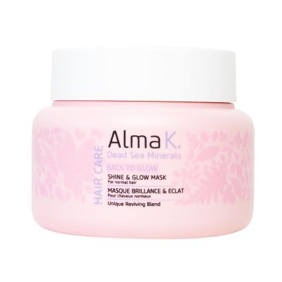 ALMA K Shine and Glow Mask - Hair Moisturizer with Cocoa Butter - Deep Conditioning Hair Mask for Damaged Hair - Hydrating Hair Mask - 6.7 oz