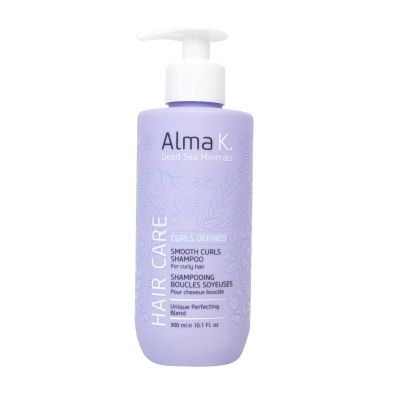 ALMA K Smooth Curls Shampoo - Moisturizing Shampoo for Women - Moisturizing Shampoo for Curly Hair - Volumizing Shampoo for Curly Hair - 10.1 oz