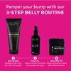 Glow Organics Stretch Mark Cream Belly Butter, Scrub and Oil, 3-Step Pregnancy Skin Care Kit, Belly Butter for Stretch Marks, Organic, Pregnancy & Baby Registry Must Haves, Mother To Be Gift. view 2