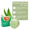 Alice Cares Moisturizing Shampoo Bar for Dry & Frizzy Hair  with Green Tea, Aloe Vera & Rosemary Oil  Solid, pH-Balanced & Sulfate-Free  Zero Waste, Travel-Friendly view 2
