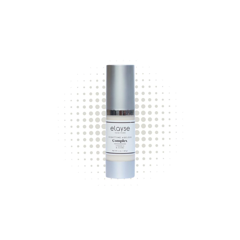 ELAYSE Nighttime Ageless Complex | Anti-Aging Night Cream with Retinol and Peptides | 1 oz | Deep Moisturizing & Wrinkle Reduction Formula for Firm, Youthful Skin | Ideal for Nighttime Skin Repair