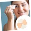 Baluue 4pcs Heart Shape Makeup Sponges Non-latex Cosmetic Blending Applicators for Liquid Foundation and Cream for Women Makeup Routine Easy to Clean and Portable view 3