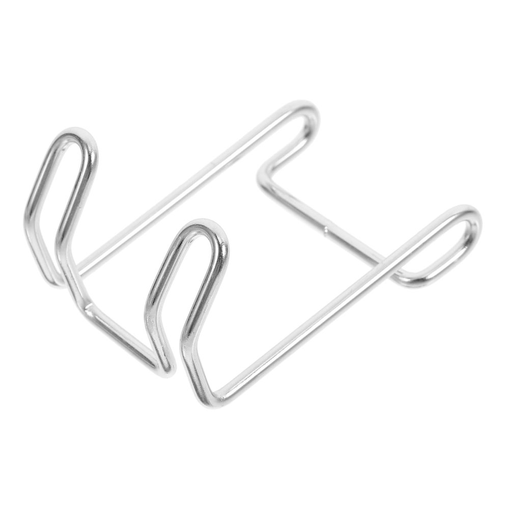 Garneck Stainless Steel Razor Holder Hair Dryer Rack Corner Bathroom Shelves Adhesive Mount Easy Install