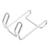 Garneck Stainless Steel Razor Holder Hair Dryer Rack Corner Bathroom Shelves Adhesive Mount Easy Install view 1
