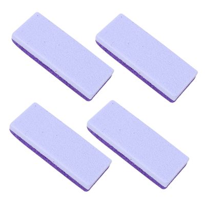 MERRYHAPY Foot Stone Scraper Exfoliator 4pcs Pumice Stone Tool Dead Skin Remover Foot Files Foot Massage Tool Feet Care Accessory