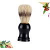 FOMIYES 1pc Bristle Beard Brush for Men Soft Boar Bristles Shaving and Cleaning Tool Multi-use Facial Grooming Brush Portable Design for Daily Beard Care view 2