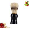 FOMIYES 1pc Bristle Beard Brush for Men Soft Boar Bristles Shaving and Cleaning Tool Multi-use Facial Grooming Brush Portable Design for Daily Beard Care view 3
