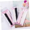 FOMIYES 6pcs Professional Eyebrow Trimmer Kit Set Double-sided Razor Scissor Compact Portable for Women Non-slip Grip view 2