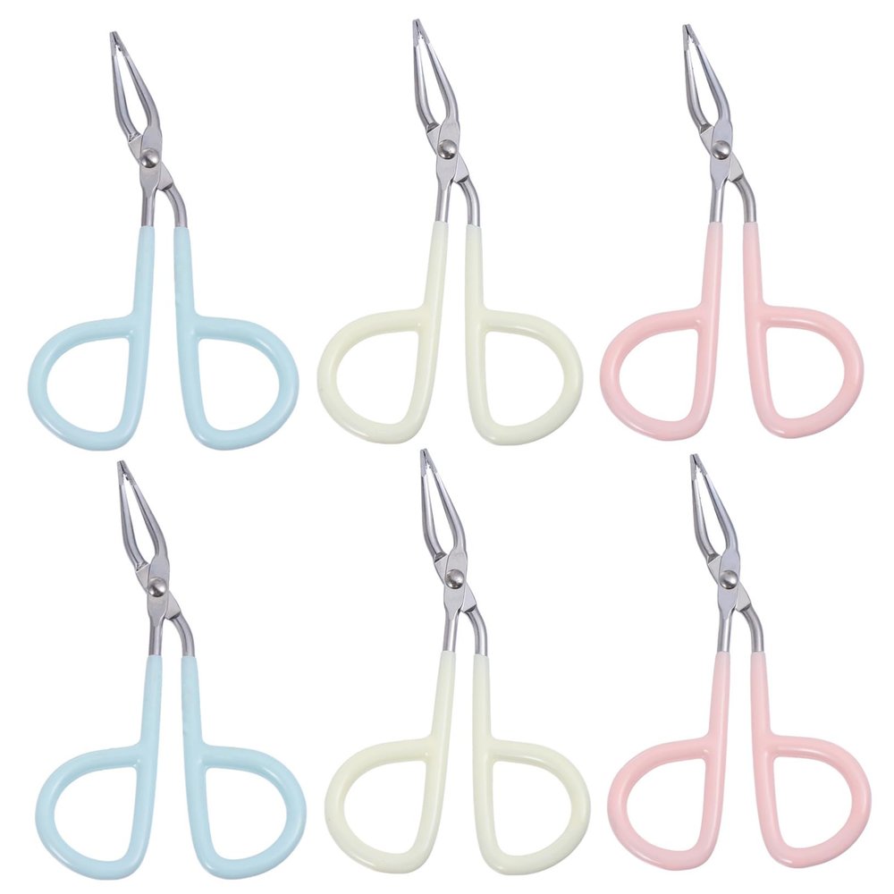 Ipetboom 18pcs Stainless Steel Eyebrow Tweezers Flat Tip Scissors Professional Eyebrow Makeup Tool for Precise Trimming and Grooming and Easy to Use