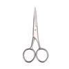 FOMIYES 2pcs Stainless Steel Beard Shears for Precise Trimming and Styling Barbershop and Grooming Scissors Mirror Polished Finish view 2