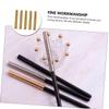 5pcs Manicure Pen Caps Zinc Alloy Extender Caps for Nail Art Pens view 2