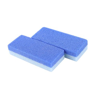 Ipetboom 2pcs Blue Foot Grinding Stone Dual-Sided Dead Skin Remover for Smooth Feet and Hands for Home Use Callus Removing Scrubber