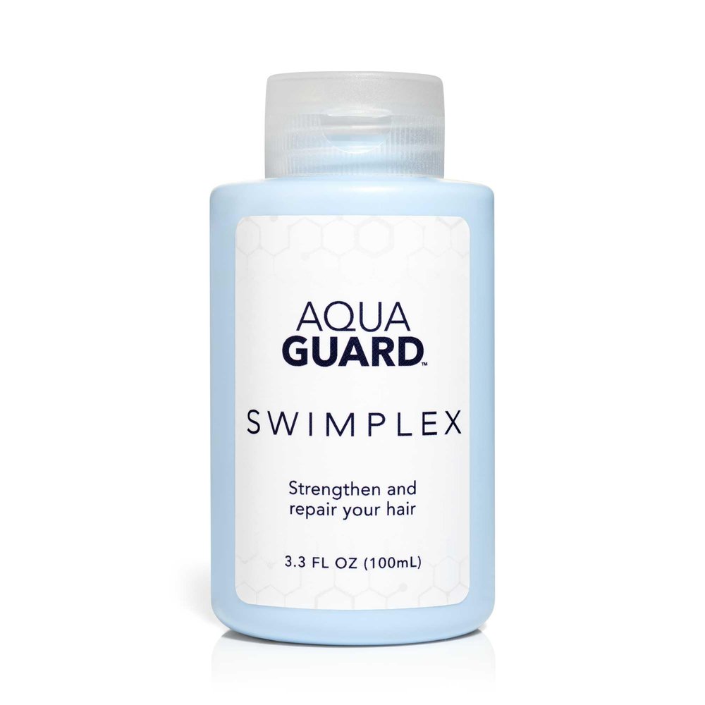 AQUA GUARD SwimPlex Hair Mask | Reverses Damage Caused by Chemicals and Minerals in Water | Made in California | Paraben, Phthalate, and Gluten-Free | 3.3 oz (1 Pack)