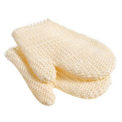 COLLBATH 2pcs Exfoliating Shower Mittens for Body Scrubbing Soft and Reusable Bath Gloves for Gentle Skin Cleansing and Deep Exfoliation Ergonomic Design for Sessions