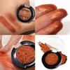 Afflano Metallic Orange Red Eyeshadow, Warm Glitter Eyeshadow Palette One-Swipe Coverage, Intense Color Sparkle Red Brick Eye shadow, Long Lasting Fall Eye Shadow for Women Halloween Pumpkin Makeup view 4