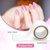 Beauty7 Nail Repair Fiberglass, Nail Wrap, Silk Nail, Splits Breaks Tape Reinforce Nail Protector, Self Adhesive, Easy Trimerable for UV Gel Acrylic Nail Art Accessories, Manicures Tool (2 pcs) view 4