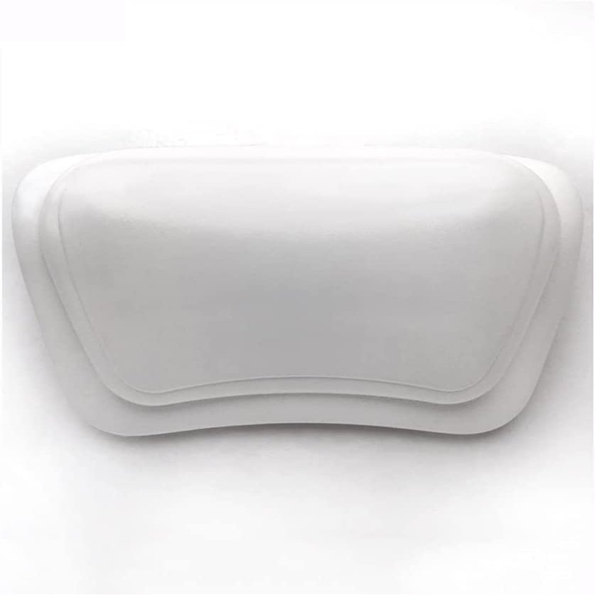 CYANGBO Bath Pillow,Bathtub Pillow Shower Pillow Waterproof Head and Neck with Non-Slip Suction Cups. Bathroom Accessories. Luxury Bath Mats for Hot Water Massage Bathtubs and Spas 12.2in1in3.8in