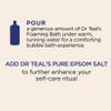 Dr Teal's Cozy Vanilla Season Comfort Pure Epsom Salt Soak and Cozy Vanilla Season Foaming Bath Duo Pack view 3