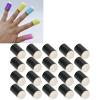 20Pcs Mini Finger Concealer Brush, Professional DIY Makeup Brush, Portable Soft Sponge Brush for Tear Troughs Dark Eye Circles Frown Lines view 4