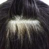 LYRICAL HAIR Toupee for Men Hair System Replacement French Lace Front Mens Toupee Hairpiece Poly Skin NPU Mens Wig Hair Piece Unit 6"X8" #1B40 Off Black+40% Gray-100% Light to Med-light Density view 4