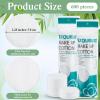 Maxcheck 600 Pcs Cotton Rounds Bulk Exfoliating Rounds for Face Makeup Remover Cotton Facial Pads for Face Makeup Removal Toner Pads view 2