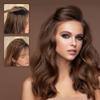 2Pcs Charming Bump It Up Volume InsertsBump It Up Hair Pads,Hair Styling Accessories,Do Beehive Hair Base Styling Clip Accessories for Women Lady Girl (Coffee) view 3