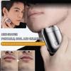 2024 New Upgrade Pocket Shaver USB Mini Shavers for Men, Electric Mini Portable Razor, Washable Double Head Razor, Rechargeable Waterproof Compact Electric Shaver for Home, Car, Travel (Green) view 2