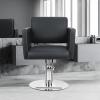 LEAQU Hair Stylist Chair, Hair Dresser Chair for Home, Hair Salon Chairs for Hair Stylist, Heavy Duty Salon Chair for Barbershop, 360 Degrees Swivel Barber Chair for Home Women Man (Black A) view 4