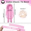 4PCS + 1PCS Silk Bonnet for Sleeping - Hair Satin Bonnets for Black Women Men,Hair Wrap Cap for Curly Hair,Elastic Wide Band Hair Bonnet Shower Cap for Sleeping view 3
