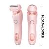 Busaiu The Glide Pro 3.0 Razor, Portable Rechargeable 2 in 1 Dusk Glide Pro 3.0 Shaver, Dusk Official Electric Razor for Leg Arm Underarm Pubic Area, Wet or Dry(Pink) view 2