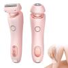 Busaiu Dusk Razor for Women, The Glide Pro 3.0 Razor, Waterproof Electric Razor for Women, Wet and Dry, Painless Hair Removal, Removable Head(Pink) view 1