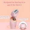 Duskofficial Razor, Duskofficial The Glide Pro 3.0 Shaver, 2 in 1 Electric Shaver Razors, Ipx7 Waterproof Women's Bikini Trimmers, Wet or Dry(Pink) view 4