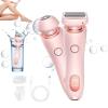 Busaiu Dusk Razor for Women, Silky Glide Pro 3.0 Razor, 2 in 1 Painless Razor for Face, Rechargeable, Fast and Efficient, Gentle on Skin, Ideal for Women(Pink) view 1